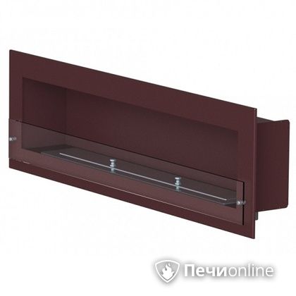 Биокамин ЭкоЛайф Window 800 Glass black burgundy в Нижнем Тагиле